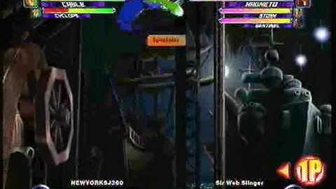 MvC2 Online (360): Josh 360 (Sent/Cab/Cyke) vs Theo (MSS) 2 .:1.30.10:.