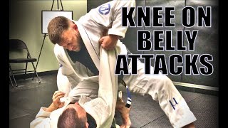Lots of Knee on Belly Attacks | Jiu-Jitsu Submissions