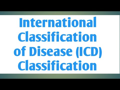 International classification of