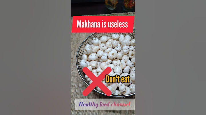 is raw makhana good for health? #shortsfeed #shorts #trending #makhana #food