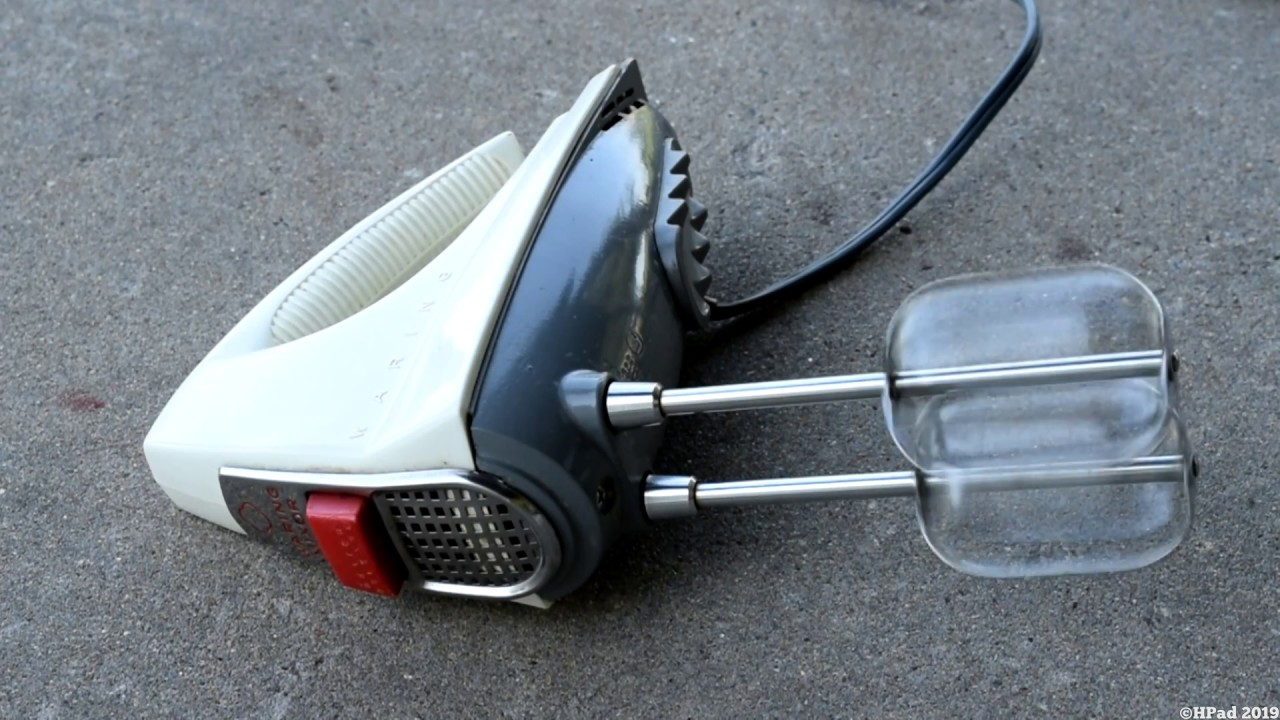 Vintage Waring Mixor Hand Mixer Destruction YouTube