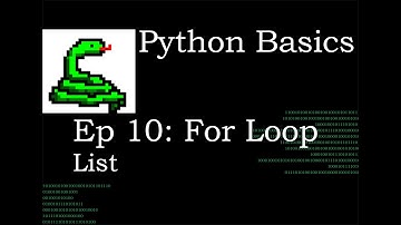 Python Basics For Loop with List