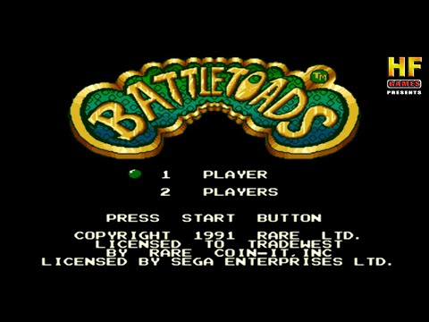 Battletoads. SEGA [No Damage Walkthrough (All Secrets Warp) / Прохождение без урона (все секреты)]