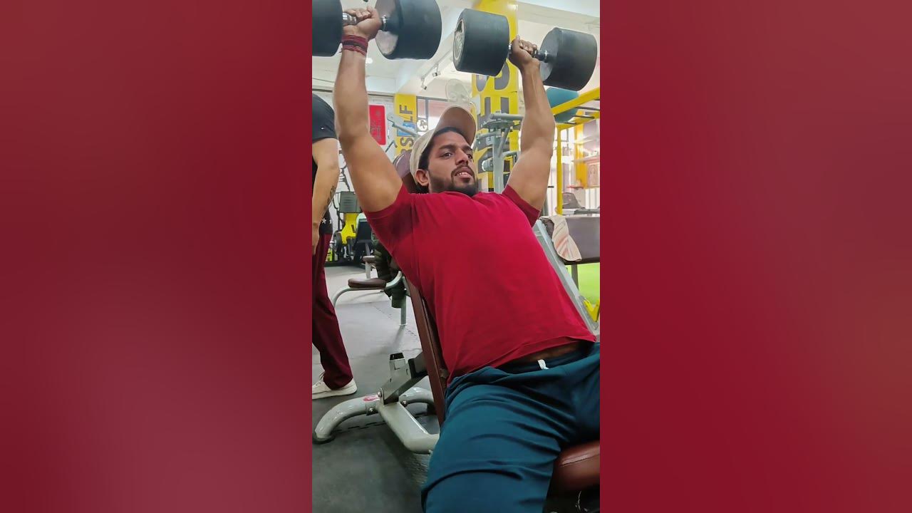 shoulder press..... gym abs karnal workout chest haryana diet 