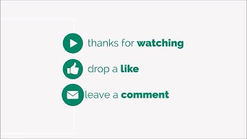 FREE Simple After Effects Outro Template #508 + Tutorial