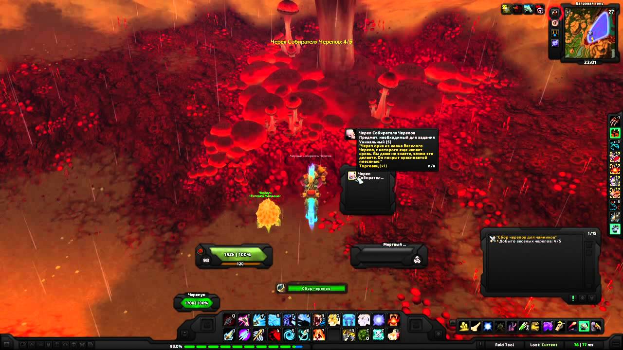 World of Warcraft Quest: "Сбор черепов для чайников" (id=35016)