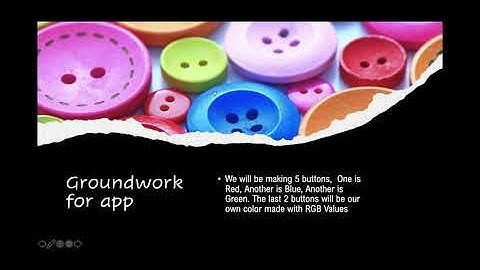 App inventor for beginners #2 video  - Background colour changer