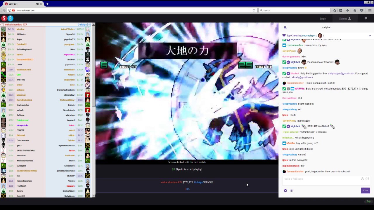 Meikai Shandera EX7 (12p) VS G-Dialga (12p)