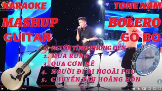 KARAOKE LK GÕ BO-GUITAR//COVER PHONG CÁCH ĐÀM VĨNH HƯNG//NÉT VIỆT KARAOKE