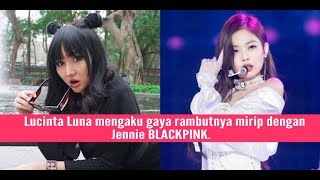 Gaya Lucinta Luna Dance Cover Lagu SOLO dari Jennie BLACKPINK