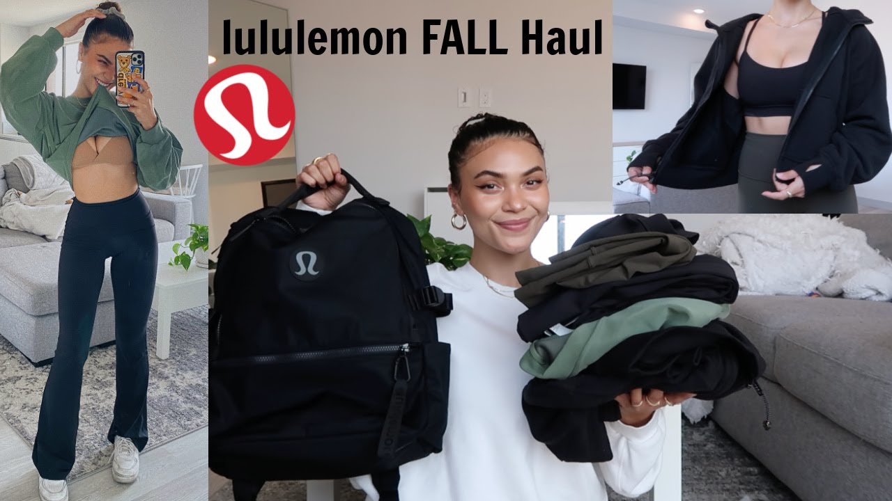 FALL lululemon Try-On Haul + New Favorites (Groove Flare Pant