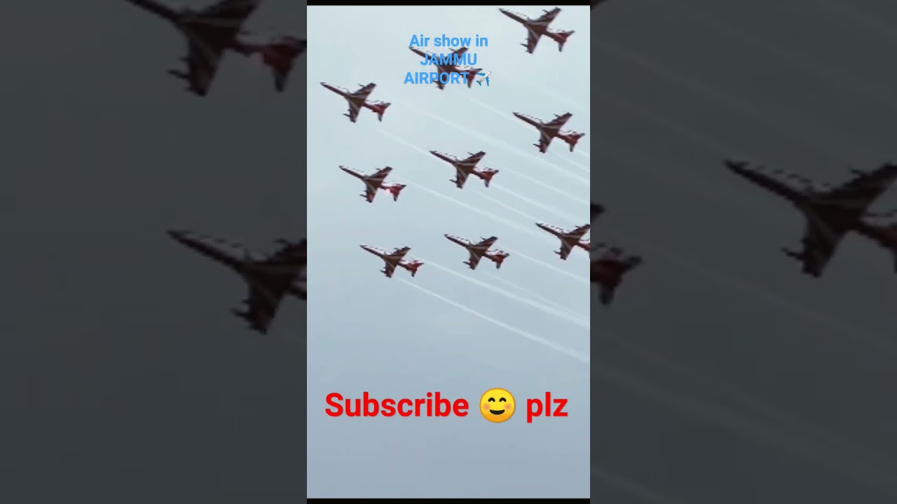 JET PERFOMANCE IN JAMMU airport ☺️