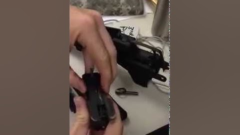 M26 shotgun disassemble