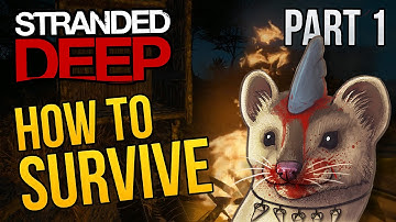 Stranded Deep - S01E01 - HOW TO SURVIVE ★ Crafting, Shelter & Fire
