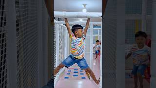 One two three start🚥 Mischievous toddler🥴😂 Always watch your baby👌 #fyp #shorts #funny