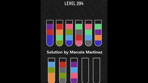 Water Sort Puzzle level 204 | Gameplay Mobile Games