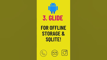 Android libraries for offline storage