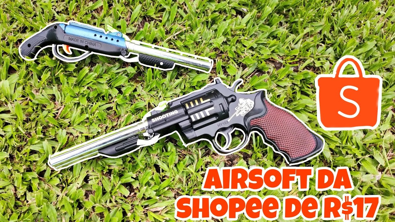 Airsoft de R$ 17 da Shopee Vale a pena?