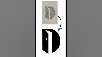 Bet you didn’t see that final logo coming! / Sketch into Vector File #logo #vector #logo #viralreel