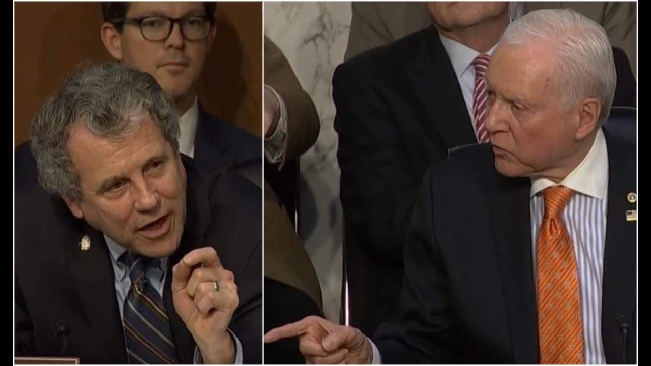 HEATED: Senators Hatch and Brown have FIERY Debate over tax bill tax cuts and jobs act