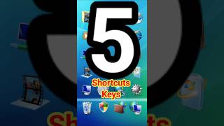 Window ki 5 Shortcut Keys | 5 Important Shortcut Keys | Computer ki Shortcut Keys #SkydeepTech