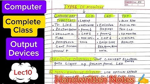 Complete Out Put Devices || For All JKSSB Exams || Junior Assistant Highcourt 🖥️