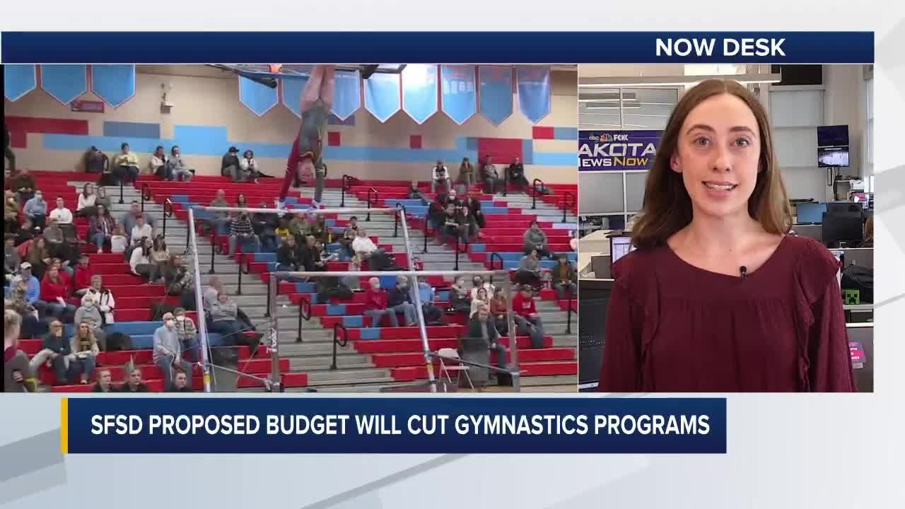 Sioux Falls School District’s proposed budget will cut gymnastics