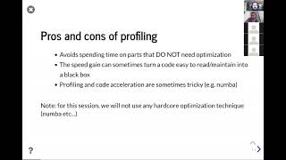 Python profiling