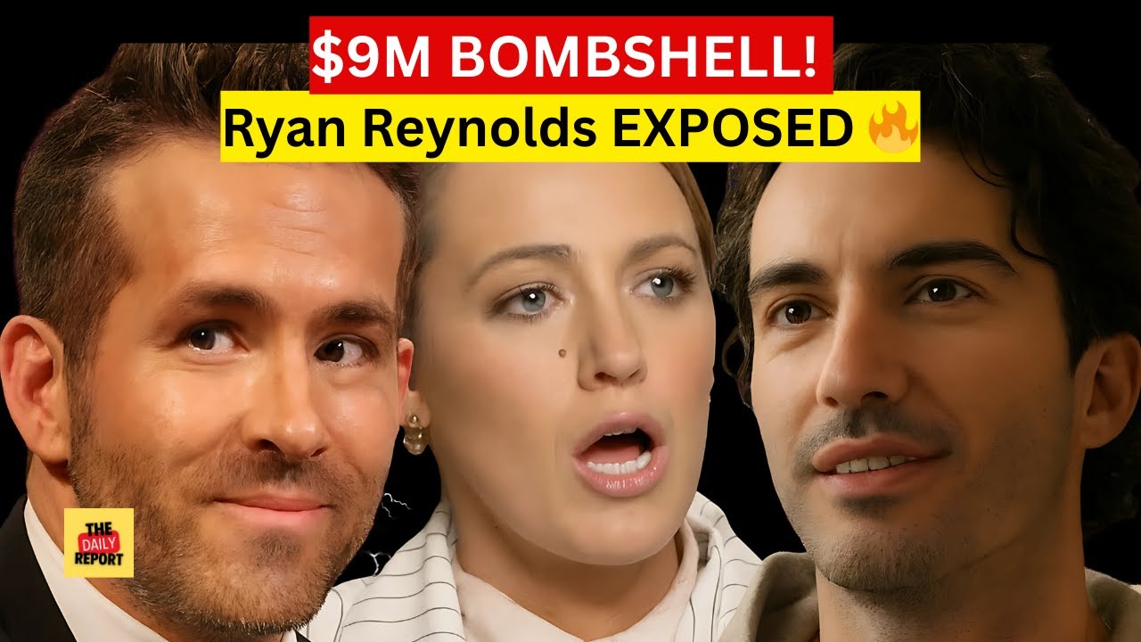💣 $9M BOMBSHELL: Ryan Reynolds EXPOSED as Mastermind of Blake Lively’s Takedown of Justin Baldoni