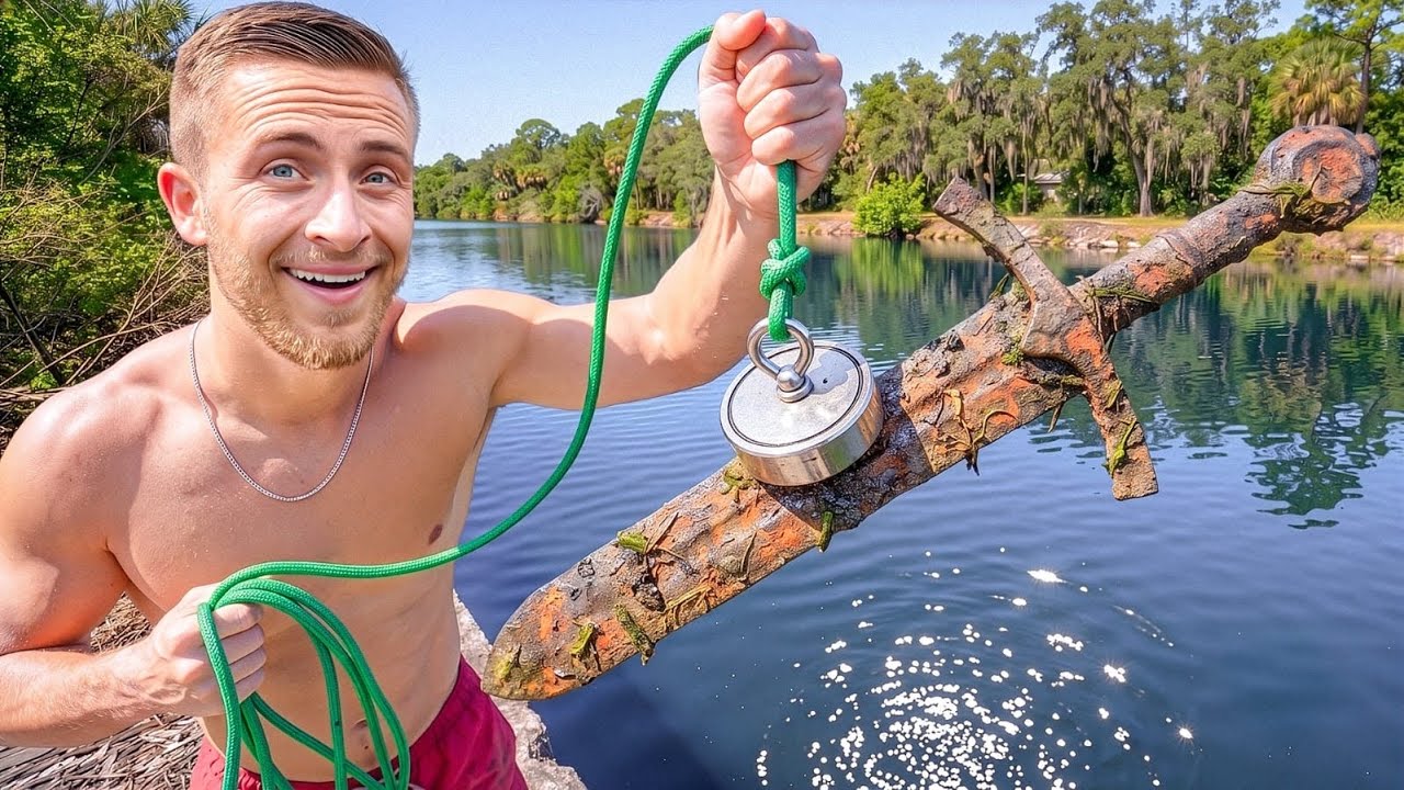 Magnet Fishing Until We Find Something Crazy