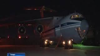 Из Таганрога в Красноярск: ночная погрузка военно-транспортной авиации Из Таганрога в Красноярск: ночная погрузка военно-транспортной авиации