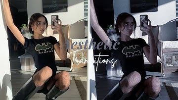 Aesthetic transitions 2 | video star + QR codes 