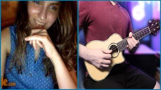 Playing Guitar on Omegle Ep. 9 - Ukulele Metal