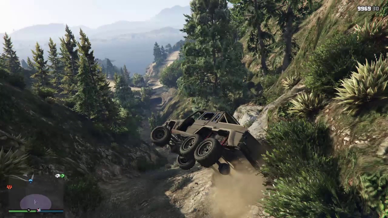 GTA V big stunt feat ScreamoZ