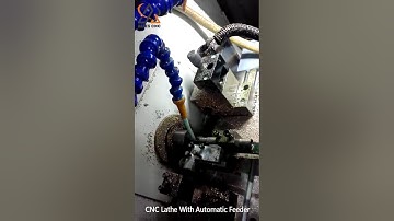 CNC Lathe Is Equipped With Fully Auto Infeeding Production Line