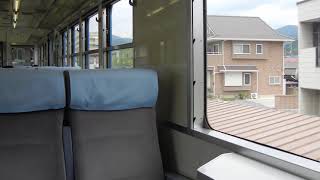 秩父鉄道6000系急行長瀞皆野間走行車窓