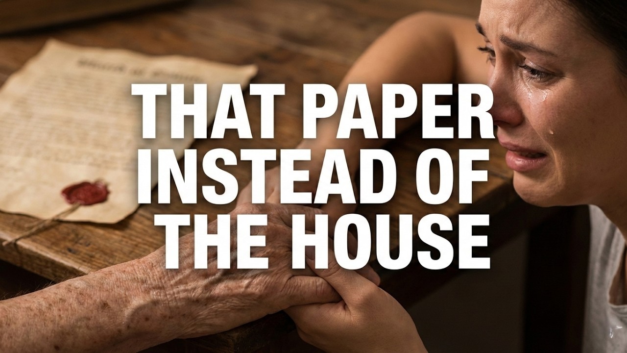 He came for the inheritance — but her last wish would change everything