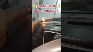 Como hacer que se apague la luz de batería