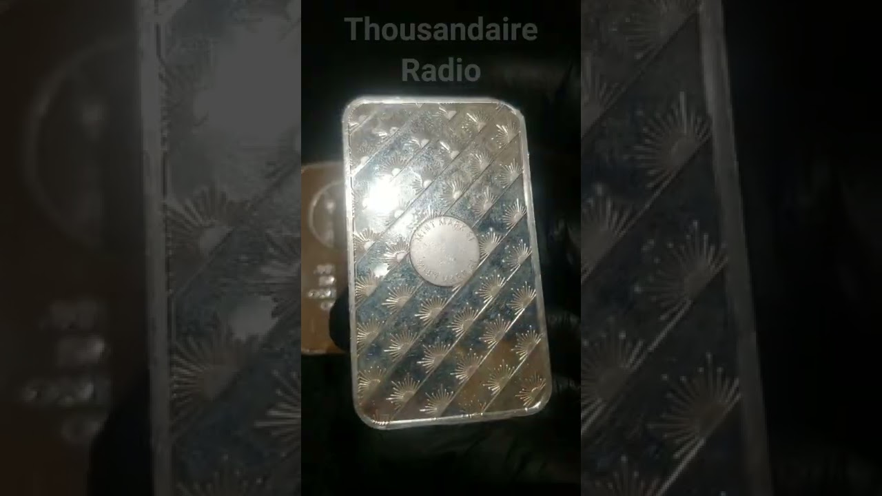 5 oz and 1 ounce Sunshine Mint Silver Bars / Generic Bullion