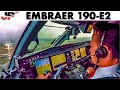 Piloting the Brand New Helvetic EMBRAER 190-E2 | Cockpit Views