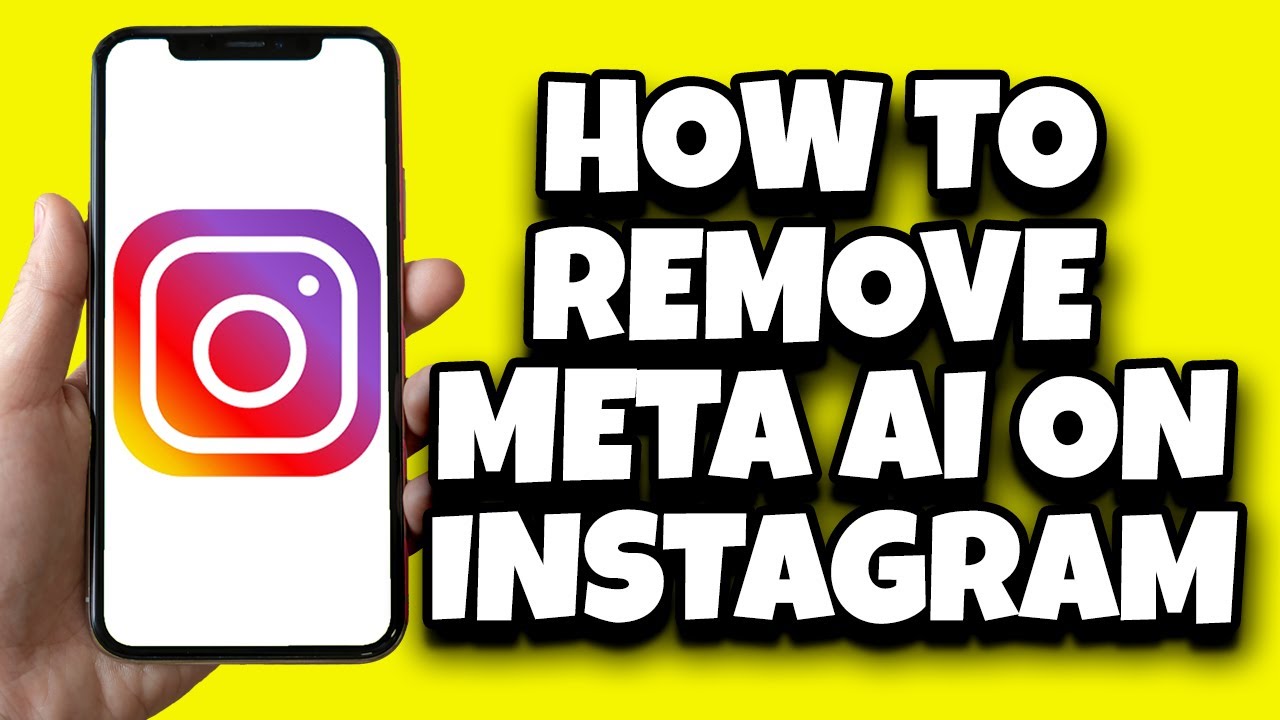 How To Remove Meta AI On Instagram (Step By Step) - YouTube