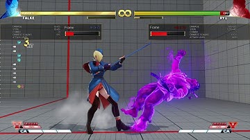 SFVAE v4: Falke tech (throwbait glitch, gunshot blockstrings)