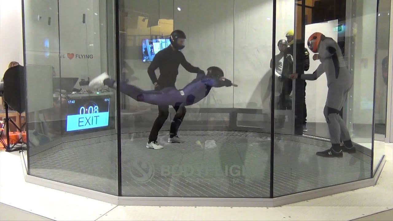 Vindtunnel för första gången