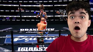 KRASHOUTKIDD REACTS TO FLYYSOULJA VS JEREMY SMITH FULL FIGHT - ADIN ROSS BOXING BRP #16 