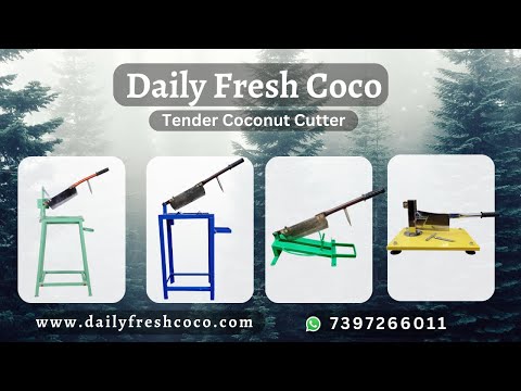 +91 73972 66011 - Tender Coconut Cutting machine (இளநீர் வெட்டும்