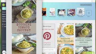 How to create long  verticalPinterest pins in Canva