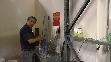 Cleaning The UBP Floor Finish Applicator