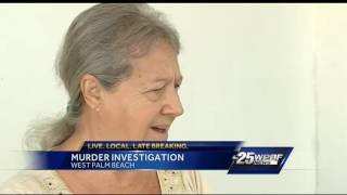 Murder investigation in West Palm Beach