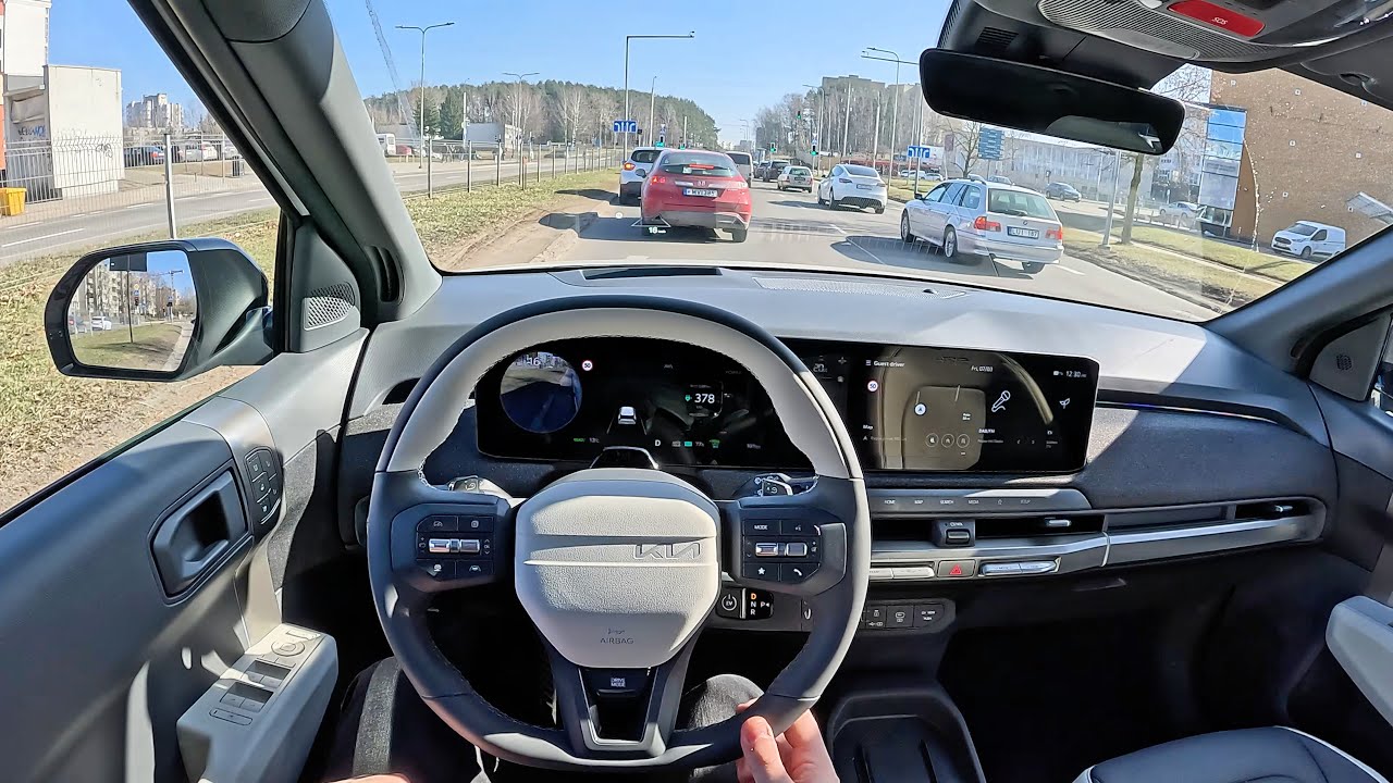 2025 KIA EV3 GT-line [ 150 kW / 81,4 kWh ] | POV Test Drive | part 3