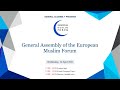 General Assembly of the European Muslim Forum, 14 April,2021